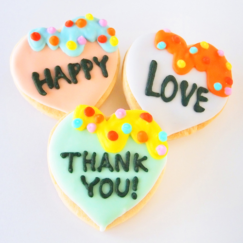 Thank You! Icing Cookies!
